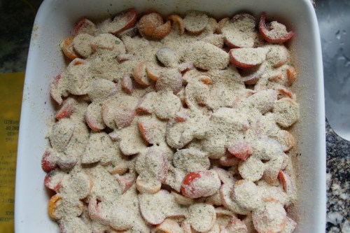 Make sure to use crumbs with Italian seasoning-- you're making the sauce for the pasta here!