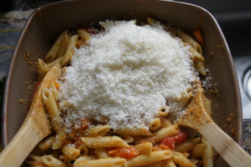 Yep, that's 1 1/4 cups of real Parm...