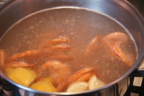 Beautiful pink shrimp!