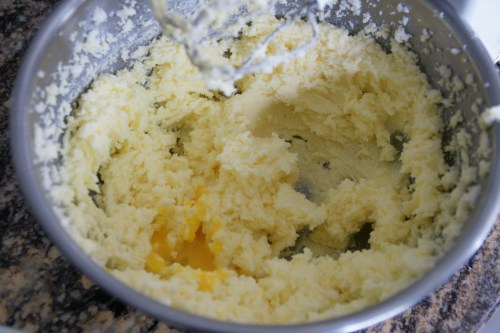 Some of the yolks broke, so I just guesstimated