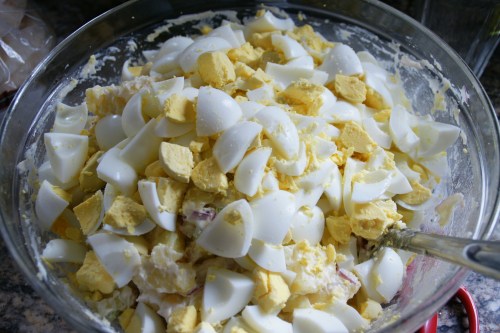 I told you there were a ton of eggs!