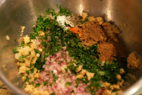 The aroma of the parsley and cumin-- YUM!