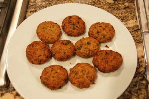 Golden brown and crusty!