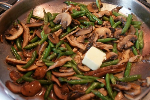 Butter for mouth-feel and flavor!