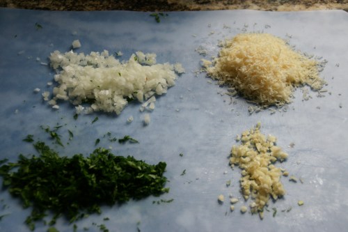 The parm and fresh parsley are what makes these meatballs so good