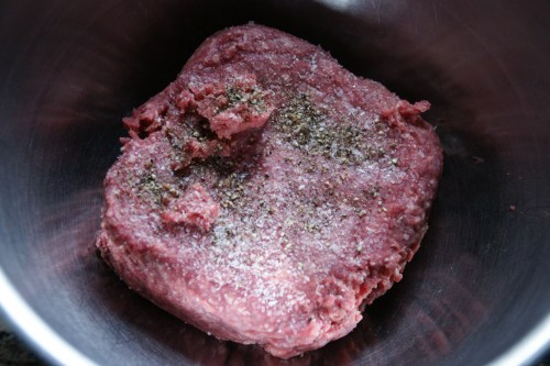 Always salt and pepper your meat