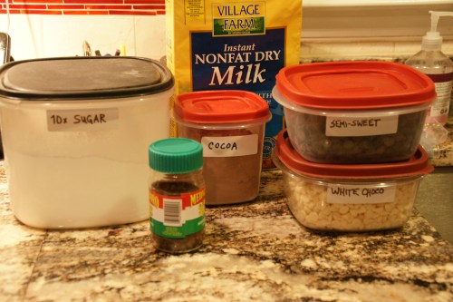 Readily available pantry items