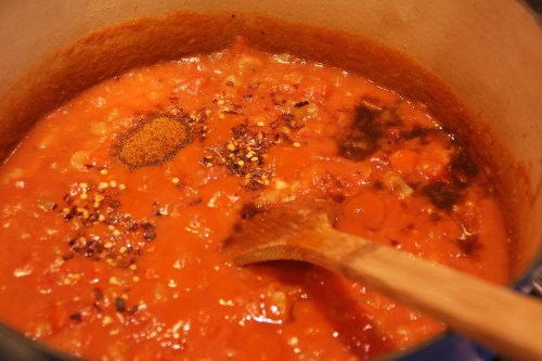 Adjust the amount of water to whatever consistency sauce you prefer