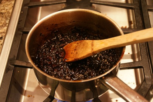 As the stock reduces, the flavors become more concentrated-- a joy to "taste test!"