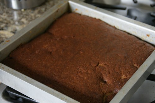 There may be juices bubbling when you remove the pan; again, this is OK.