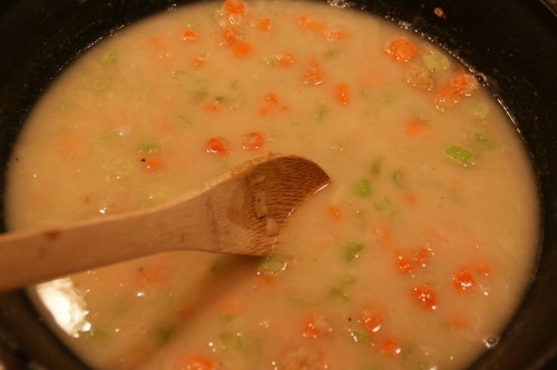 Imagine that-- no cream, yet it looks creamy...