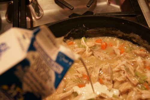 The cream is just another enrichment (read: FAT), so you can skip if you want.  But you'll regret it...